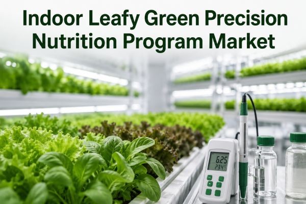 Indoor Leafy Green Precision Nutrition Program Market to 2036 | USD 0.47B Growth at 8.4% CAGR