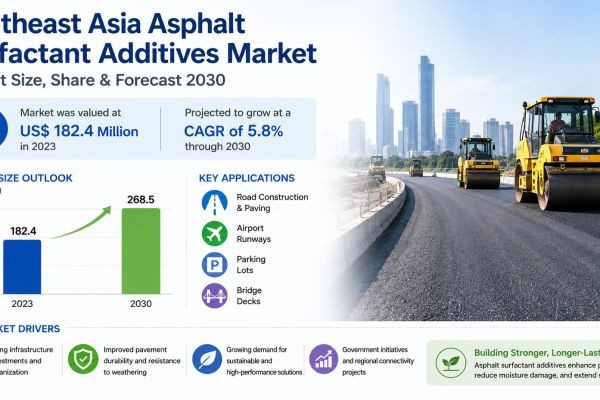 Southeast Asia Asphalt Surfactant Additives Market Size, Share & Forecast 2030