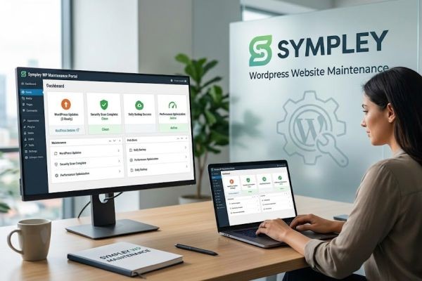 Wordpress Website Maintenance Service For Fast, Secure & Stress Free - Sympley