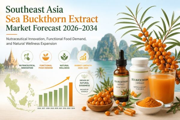 Southeast Asia Sea Buckthorn Extract Market Forecast 2026–2034: Nutraceutical Innovation, Functional Food Demand, and Natural Wellness Expansion
