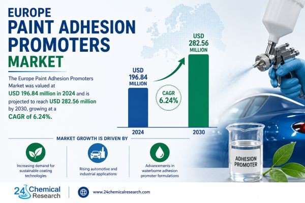 European Adhesion Promoters Market Gains Momentum as Low-VOC Coatings Adoption Rises