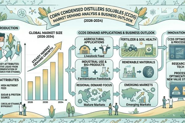 Corn Condensed Distillers Solubles Market Demand Analysis & Business Outlook (2026-2034)
