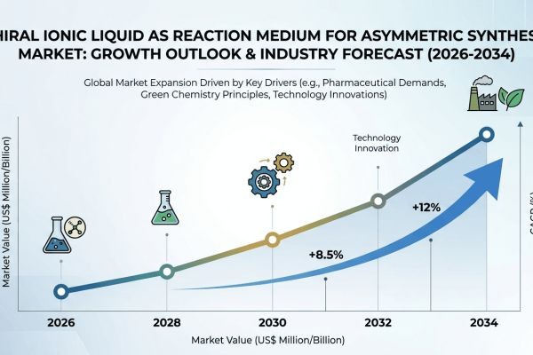 Chiral Ionic Liquid as Reaction Medium for Asymmetric Synthesis Market Growth Outlook & Industry Forecast (2026-2034)