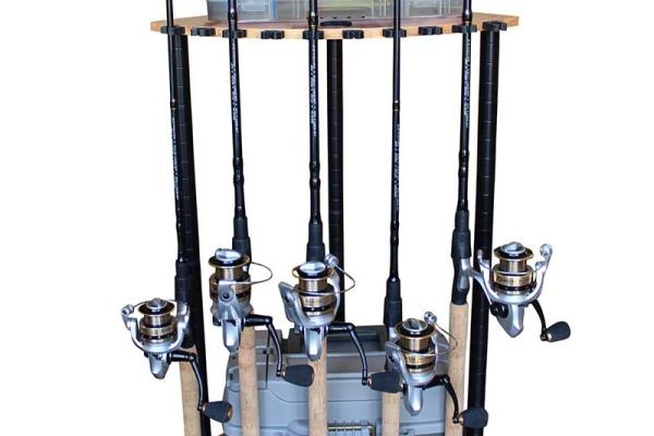 Architectural Space Optimization: The Engineering of the 10-Fishing Rod Corner Storage Rack