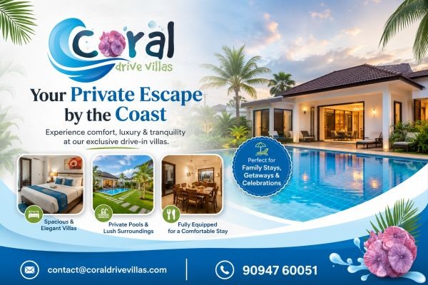Coral Drive: Premium Beachfront Villas for Rent in ECR