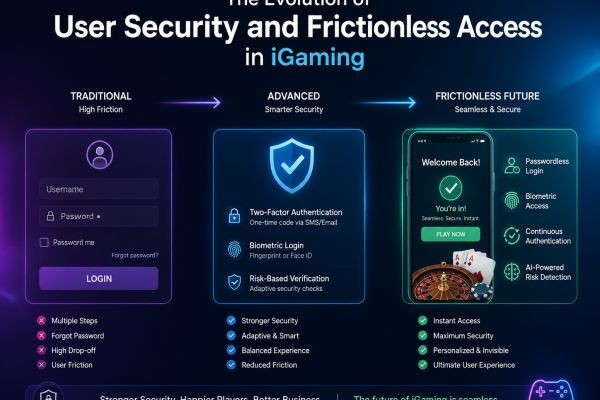 The Evolution of User Security and Frictionless Access in iGaming