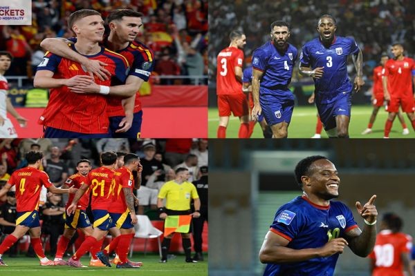 Spain vs Cabo Verde Tickets Luis de la Fuente Shapes Spain World Cup Core Squad
