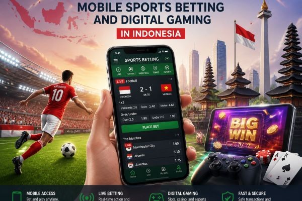 The Rise of Mobile Sports Betting and Digital Gaming in Indonesia