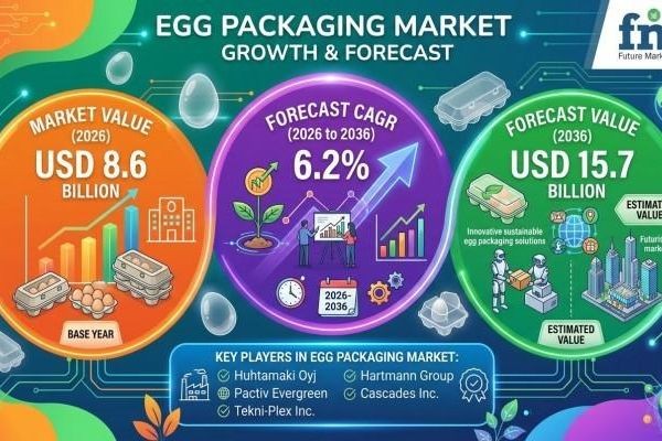 Egg Packaging Market Advances Through Innovation in Protective Retail Packaging Technologies Globally