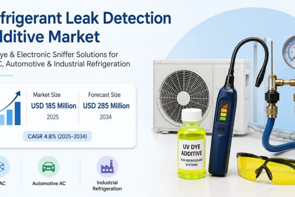 Refrigerant Leak Detection Additive Market Size, Share & Forecast 2034