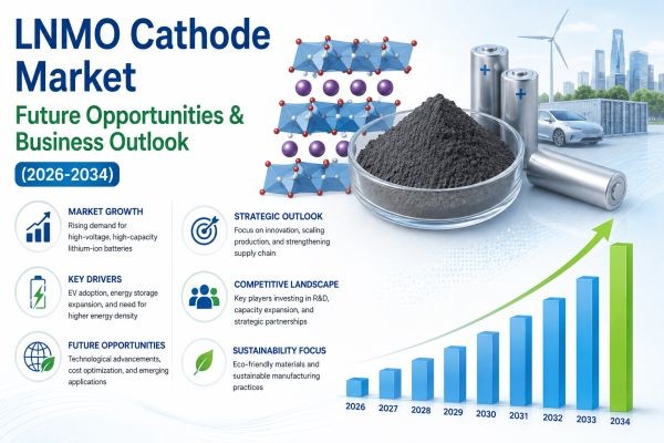 LNMO Cathode Market Future Opportunities & Business Outlook (2026-2034)