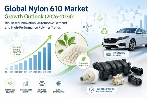 Global Nylon 610 Market Growth Outlook (2026-2034): Bio-Based Innovation, Automotive Demand, and High-Performance Polymer Trends