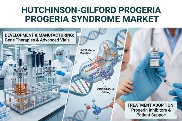 Hutchinson-Gilford Progeria Syndrome (HGPS) Therapeutics Market to 2036 | USD 282.9B Growth at 8.0% CAGR