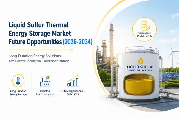 Liquid Sulfur Thermal Energy Storage Market Future Opportunities (2026-2034): Long-Duration Energy Solutions Accelerate Industrial Decarbonization