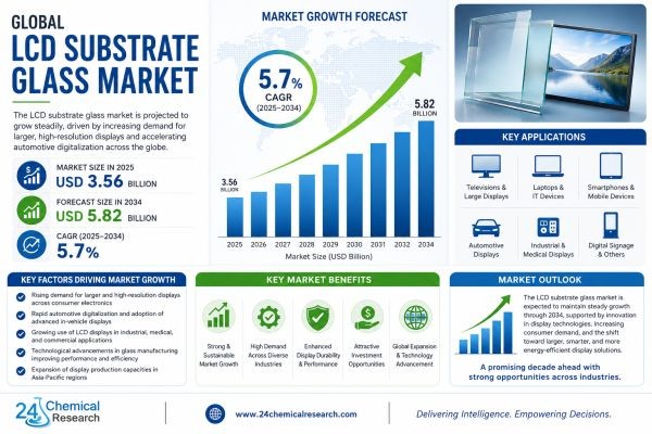 How 4K Displays and Automotive Digitalization Are Fueling LCD Substrate Glass Market Growth