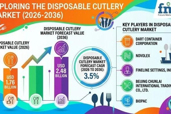 Disposable Cutlery Market Expansion Reflects Changing Consumer Expectations and Regulatory Environmental Pressures