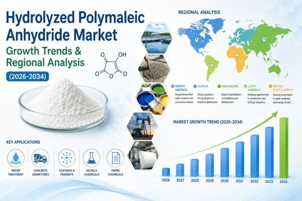 Hydrolyzed Polymaleic Anhydride Market Growth Trends & Regional Analysis (2026-2034)