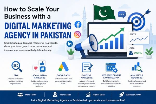 How to Scale Your Business with a Digital Marketing Agency in Pakistan