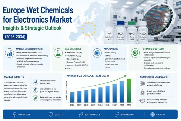 Europe Wet Chemicals for Electronics Market Insights & Strategic Outlook (2026-2034)