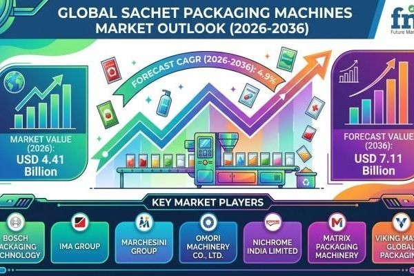 Sachet Packaging Machines Market Evolves Through Intelligent Packaging Systems and Compliance-Driven Manufacturing Requirements