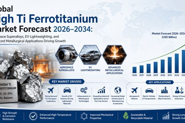 Global High Ti Ferrotitanium Market Forecast 2026–2034: Aerospace Superalloys, EV Lightweighting, and Advanced Metallurgical Applications Driving Grow..