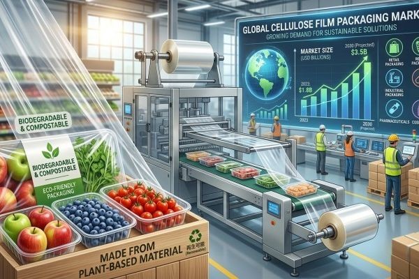 Cellulose Film Packaging Market Expansion Strengthened By High-Transparency Packaging Material Innovations Worldwide