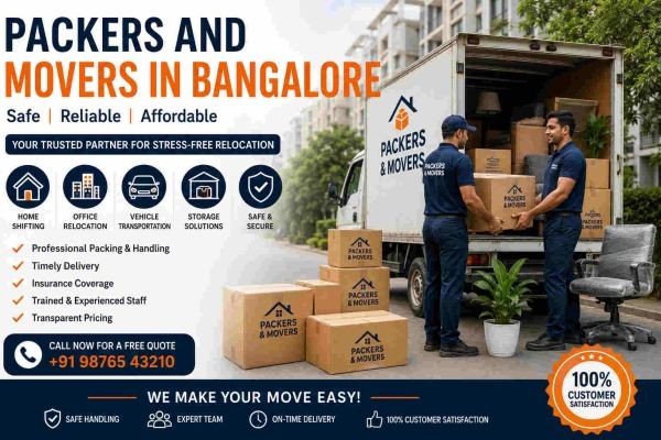 Trusted Packers and Movers in Bangalore for Easy Shifting