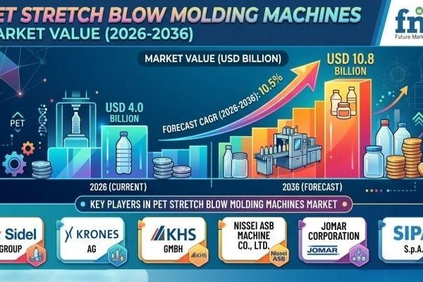 PET Stretch Blow Molding Machines Market Expands With Automated Bottle Manufacturing