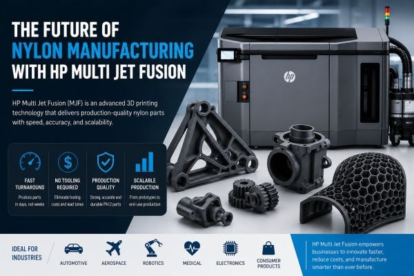 The Future of Nylon Manufacturing with HP Multi Jet Fusion