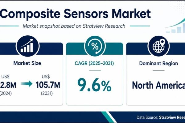Composite Sensors Market Size to Reach US$ 105.7 Million by 2031 as Aerospace Demand Expands