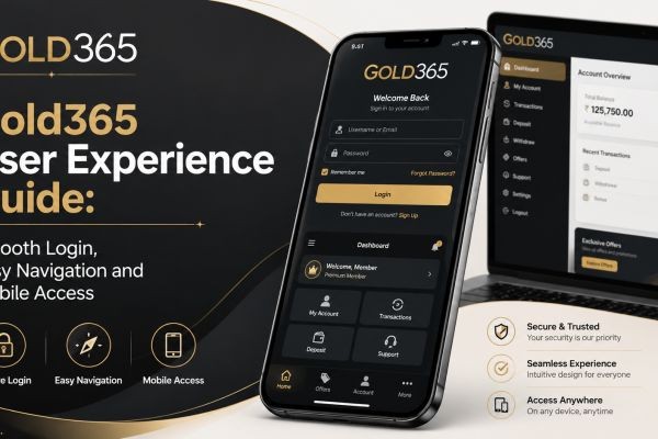 Gold365 User Experience Guide: Smooth Login, Easy Navigation and Mobile Access