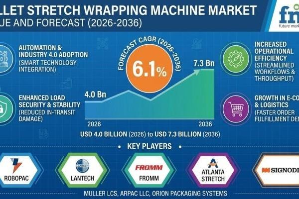 Pallet Stretch Wrapping Machine Market Gains Momentum Through Distribution Network Expansion