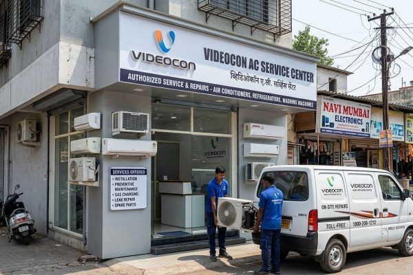 Does Videocon AC Service Center provide AC health and safety checks?