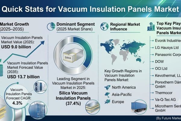 Global Vacuum Insulation Panels Market Forecast 2026–2036: Market Expansion Driven by Energy Efficiency Standards