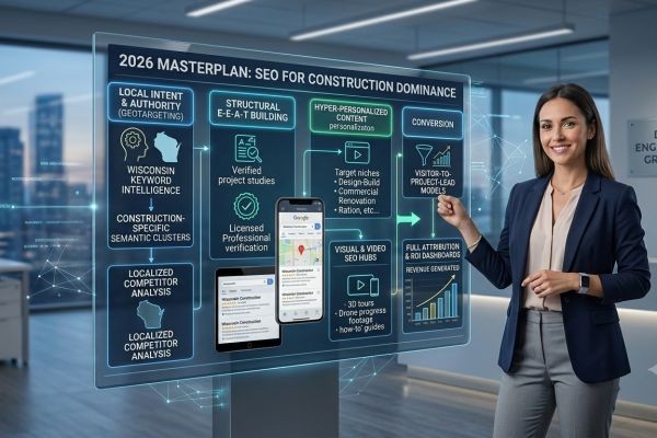 SEO for the Construction Industry: The 2026 Blueprint for High-Value Project Leads