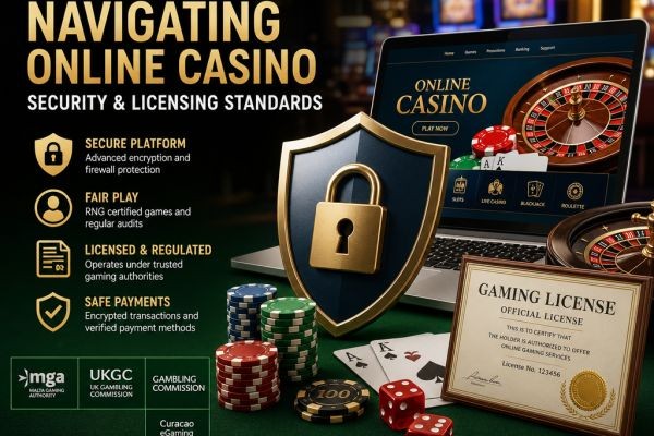 Navigating Online Casino Security and Licensing Standards