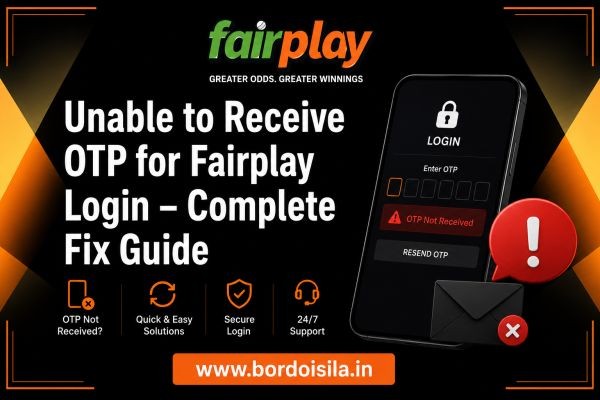 Unable to Receive OTP for Fairplay Login – Complete Fix Guide