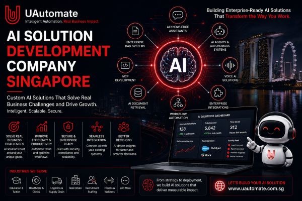 AI Solution Development Company Singapore: Building Enterprise-Ready AI Systems That Deliver Real Business Results