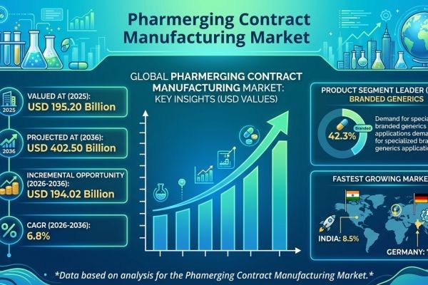 Pharmerging Contract Manufacturing Market Forecast 2026–2036: Market Expansion Driven by Regulatory Compliance
