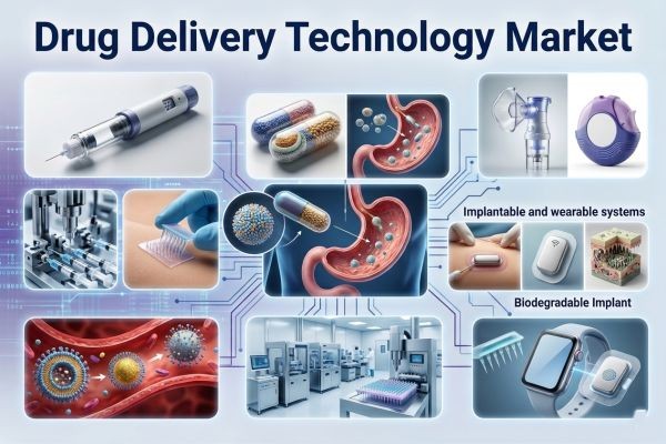 Drug Delivery Technology Market Led by North America, Pfizer and Novartis Drive Growth