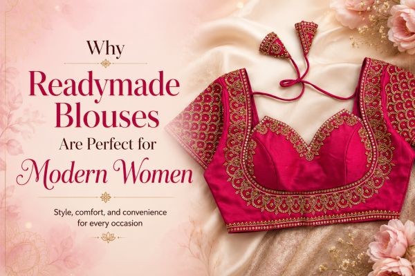 Why Readymade Blouses Are Perfect for Modern Women