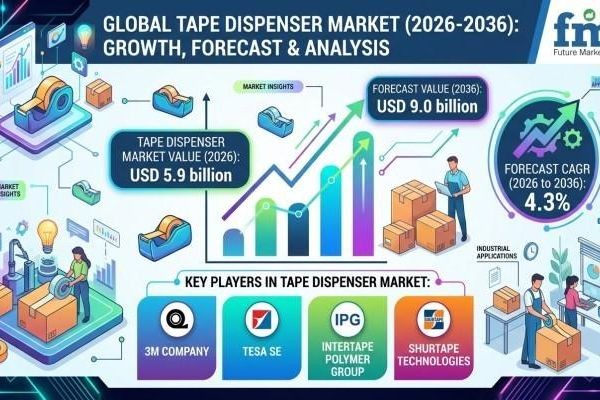 Tape Dispenser Market Expands Through E-Commerce Growth and Packaging Efficiency Innovations