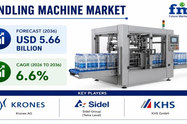 Bundling Machine Market Registering a CAGR of 6.6% Through 2036 | Growth in Beverage and Consumer Goods Packaging Supports Expansion