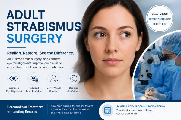 Double Vision in Adults: When Is Strabismus Surgery Needed?