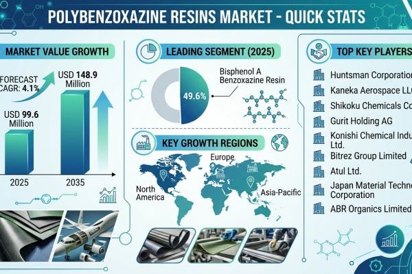 Global Polybenzoxazine Resins Market Forecast 2026–2036: Market Expansion Driven by Aerospace Demand