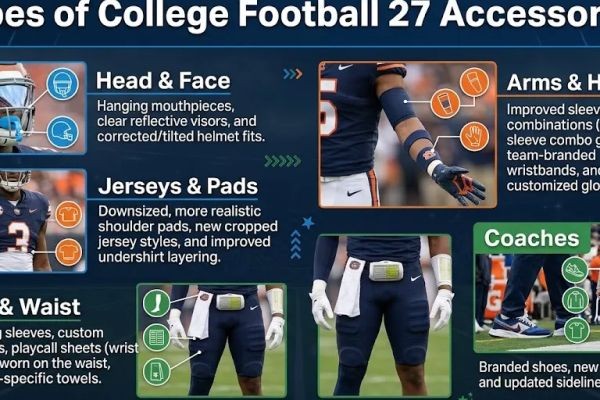 Top New Accessories We Want to See in College Football 27