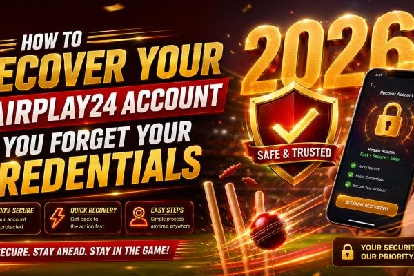 How to Recover Your Fairplay24 Account If You Forget Your Credentials