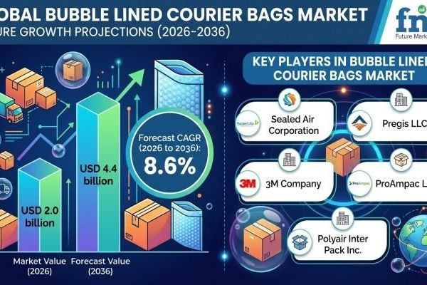 Bubble Lined Courier Bags Market Focuses On Lifecycle Cost Efficiency And Freight Optimization