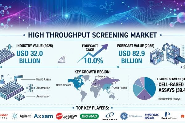 Global High Throughput Screening Market Forecast 2025–2035: Market Expansion Driven by Drug Discovery Innovations