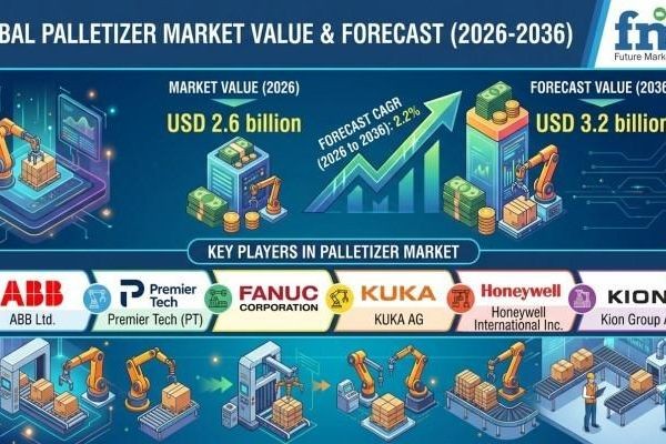 Palletizer Market Reaches New Heights with Smart Manufacturing Adoption Worldwide